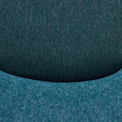 Lyncott Dining Chair in Blue fabric detail - upholstered dining chair by Ashley - Whats New Furniture Portland OR