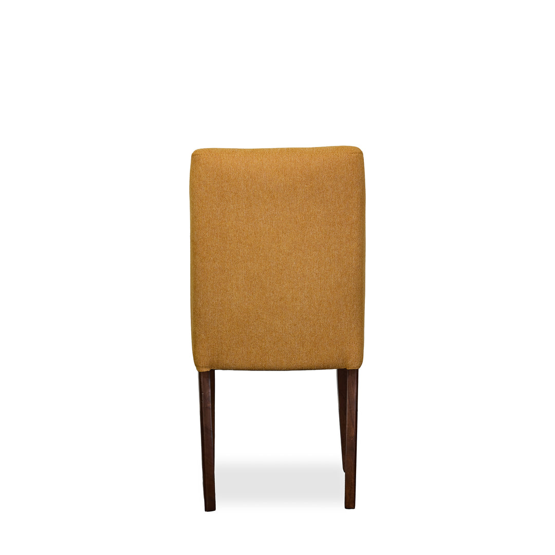 Lyncott Dining Chair in Mustard back - upholstered dining chair by Ashley - Whats New Furniture Portland OR