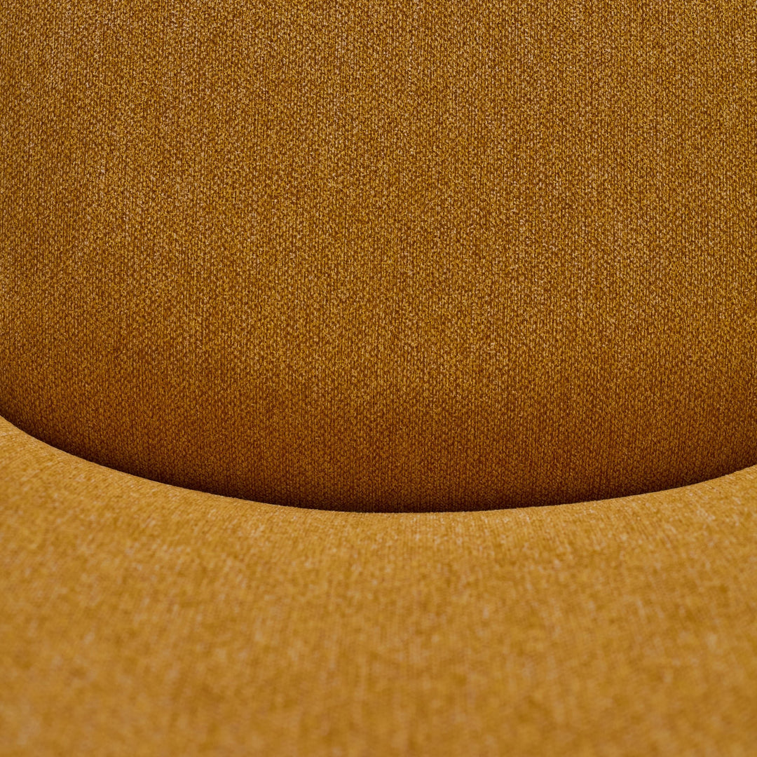 Lyncott Dining Chair in Mustard fabric detail - upholstered dining chair by Ashley - Whats New Furniture Portland OR