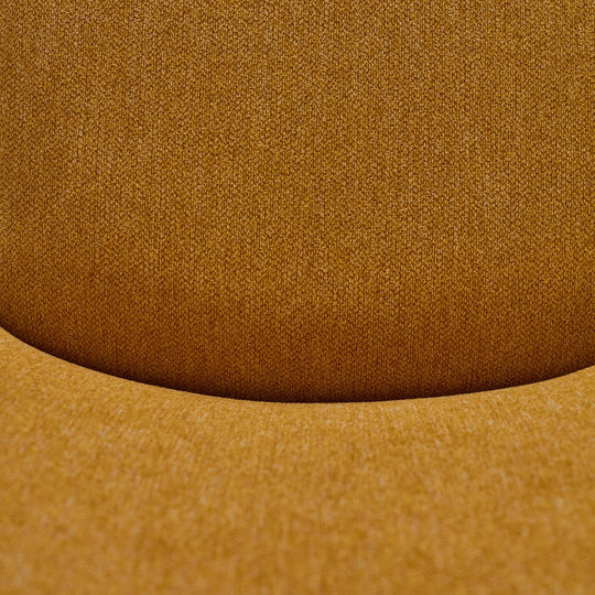 Lyncott Dining Chair in Mustard fabric detail - upholstered dining chair by Ashley - Whats New Furniture Portland OR