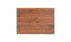 Madagascar Nightstand in Brown finish detail - brown live edge acacia nightstand by Moe&