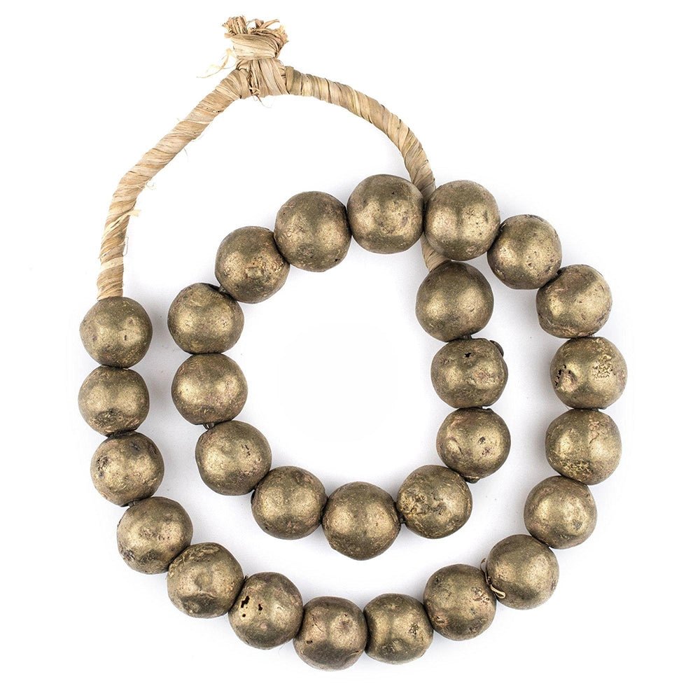 Jumbo Brass Decor Beads - Whats New Furniture - Portland, Oregon