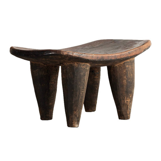 Vintage African Milking Stool - Whats New Furniture - Portland, Oregon