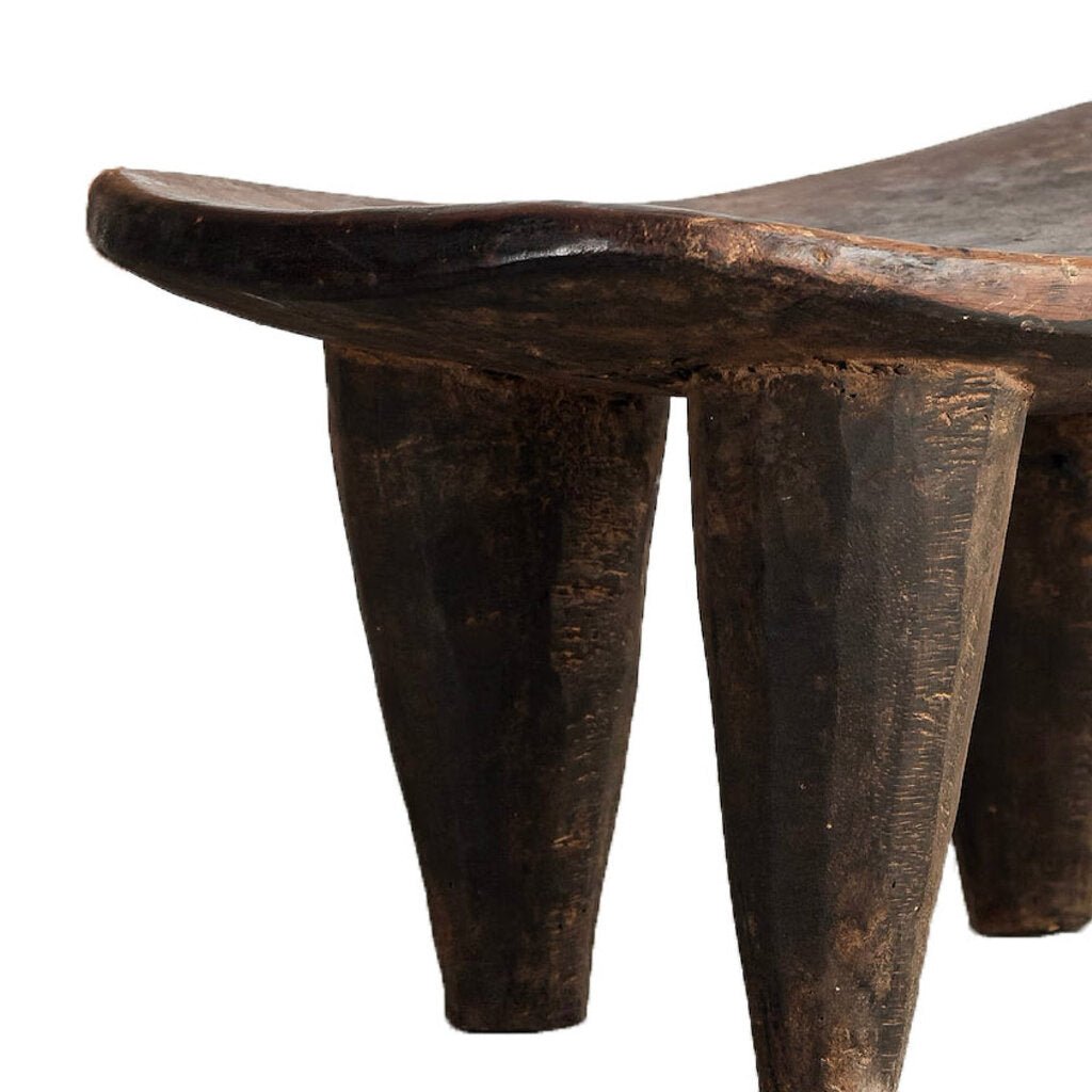 Vintage African Milking Stool - Whats New Furniture - Portland, Oregon
