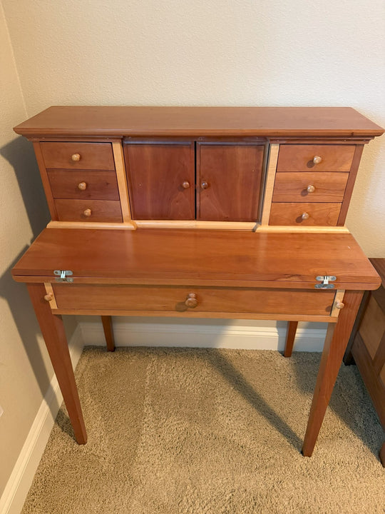 Hand Made Cherry Writing Desk - Whats New Furniture - Portland, Oregon