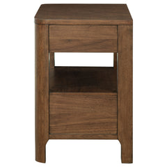 Maderia 2-drawer Nightstand Bedside Table Walnut - What&