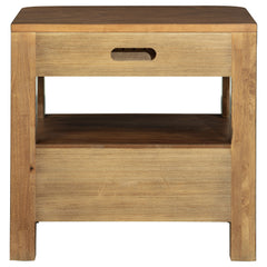 Maderia 2-drawer Nightstand Bedside Table Walnut - What&