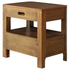 Maderia 2-drawer Nightstand Bedside Table Walnut - What&