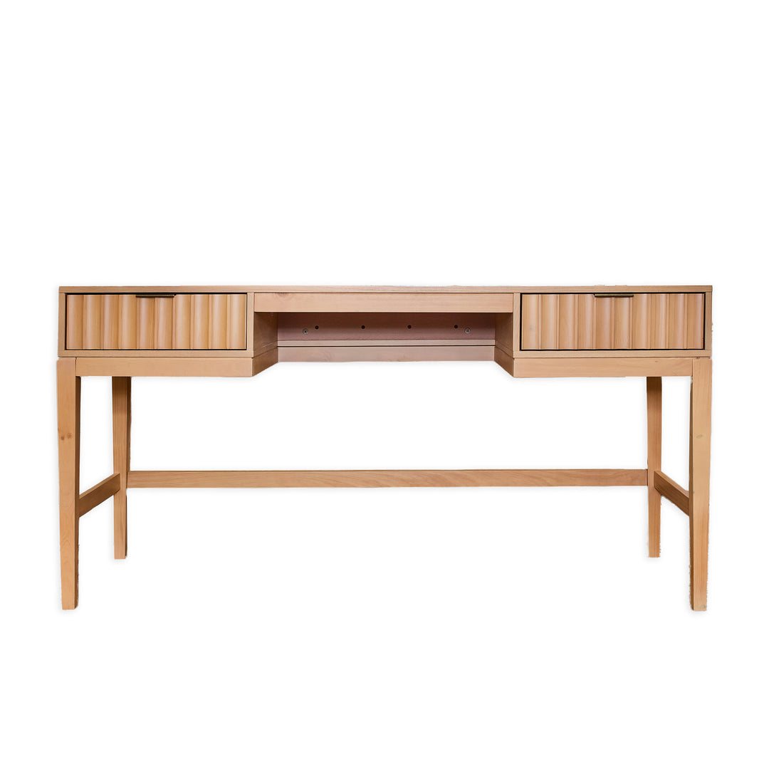 Magnolia Scalloped 2 Drawer Desk - Whats New Furniture - Portland, Oregon
