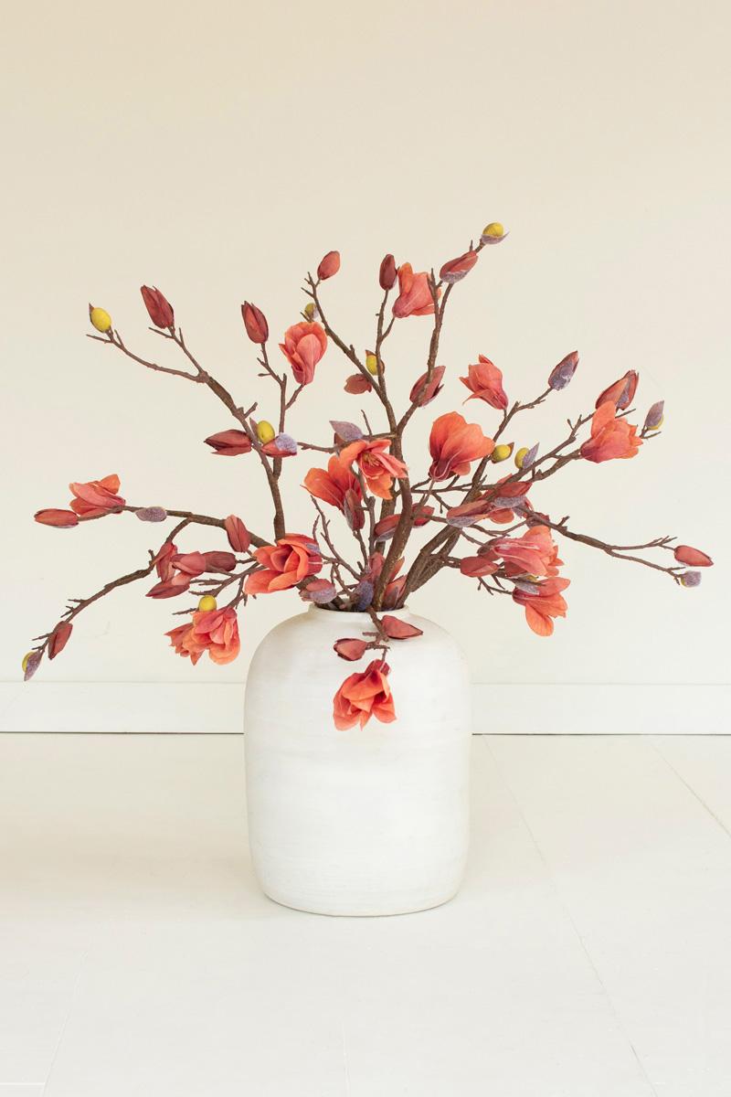 Faux Magnolia Stems, 28-Inch Stem — What&