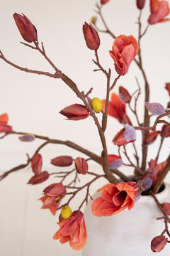 Faux Magnolia Stems, 28-Inch Stem — view 3