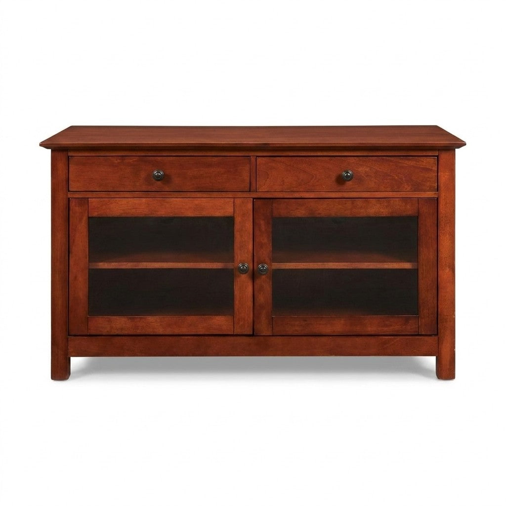 Mahogany Entertainment Center - view 2