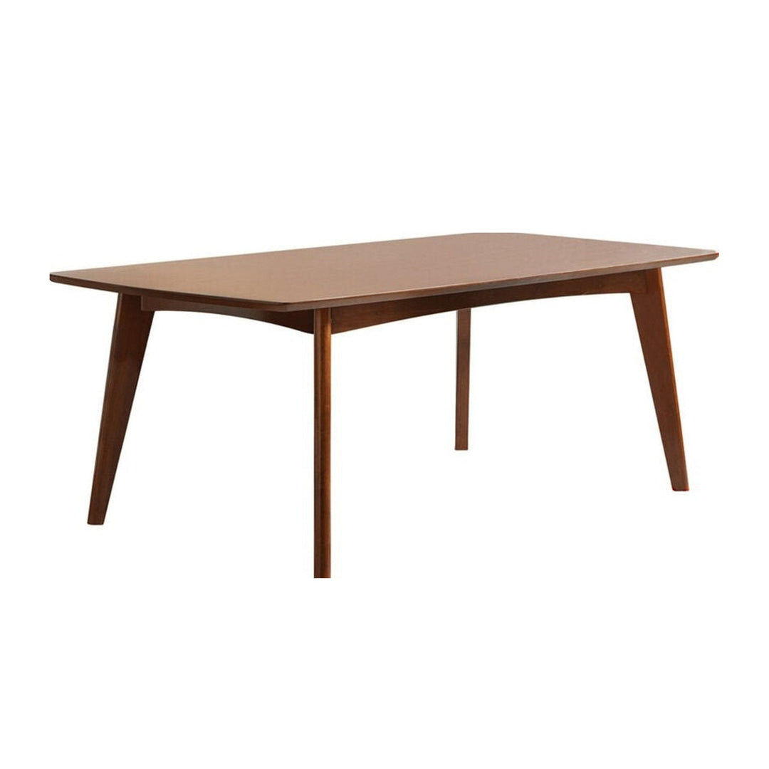 Malone Large Dining Table in walnut - extendable walnut dining table by Coaster - Whats New Furniture Portland OR