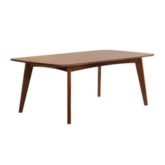 Malone Large Dining Table in walnut - extendable walnut dining table by Coaster - Whats New Furniture Portland OR