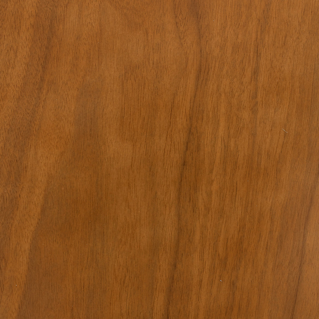 Malone Small Extendable Dining Table in walnut alternate angle - extendable round dining table by Coaster - Whats New Furniture Portland OR