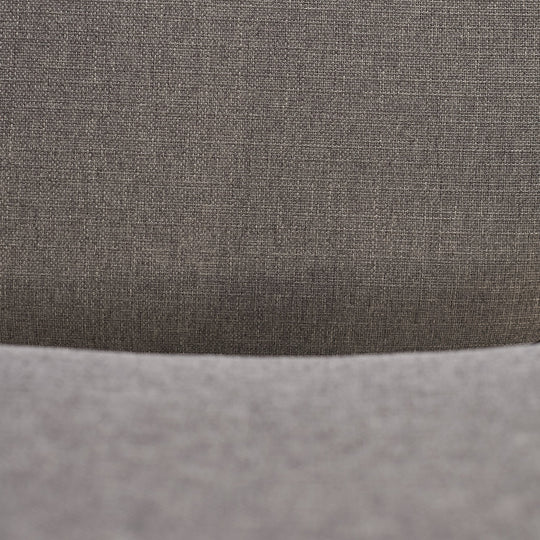 Malone Dining Chairs in walnut fabric closeup - Danish mid-century dining chair by Coaster - Whats New Furniture Portland OR