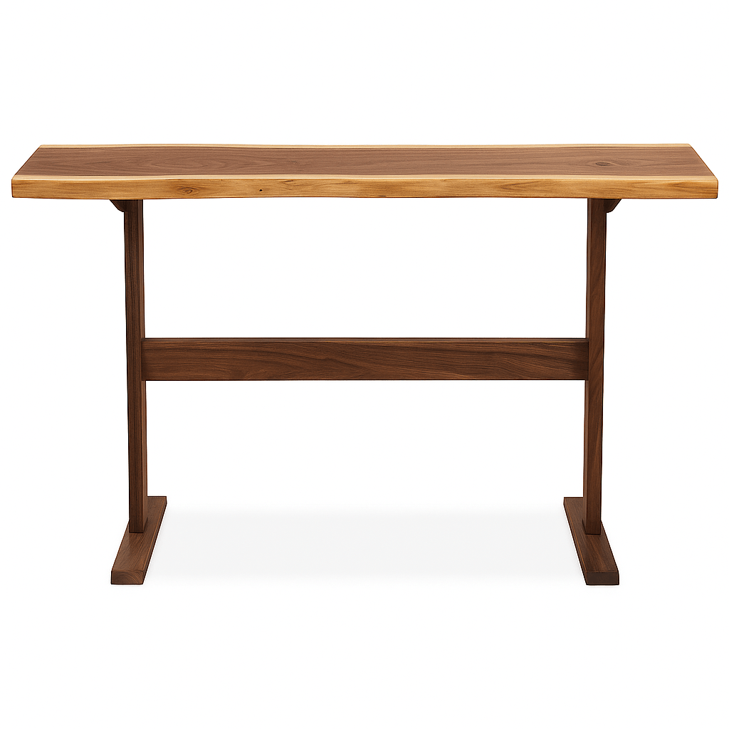Locally Made Live Edge Console Table - Whats New Furniture - Portland, Oregon