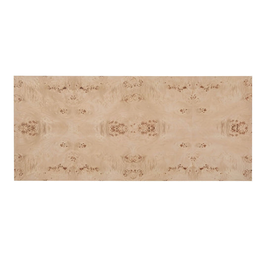Mappa Dining Table in Light Burl mango wood veneer burl veneer closeup - dining table by LH Imports - Whats New Furniture Portland OR