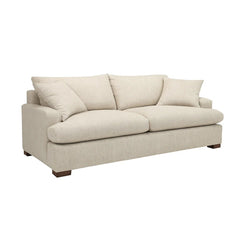 Martha Queen Sofa Bed in Sand side angle - queen sleeper sofa by LH Imports - Whats New Furniture Portland OR