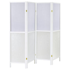 Mattison 4 Panel Room Divider detail view 3 - Whats New Furniture - Portland, Oregon