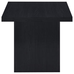 Max 2-piece Rectangular Coffee and End Table Set Black - What&