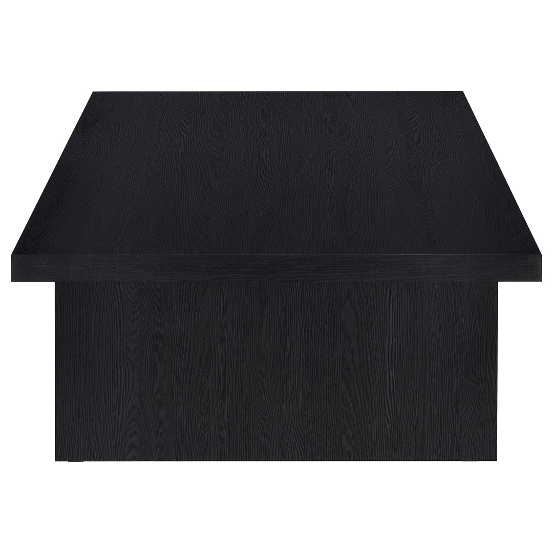 Max Rectangular Engineered Laminate Coffee Table Black - What&