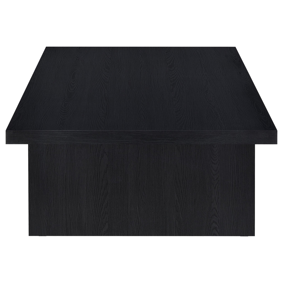 Max Rectangular Engineered Laminate Coffee Table Black - What&