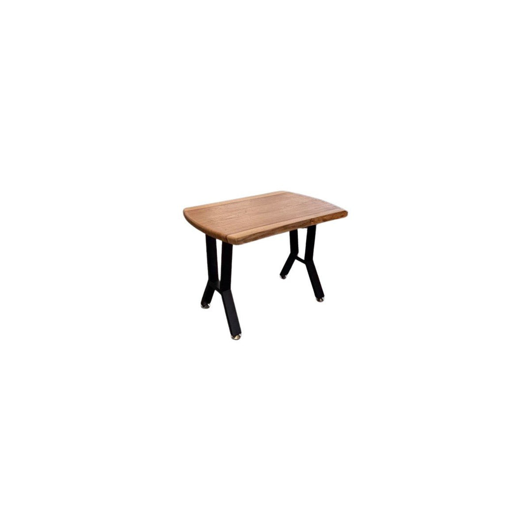 Natural Wood Accent Table - view 3