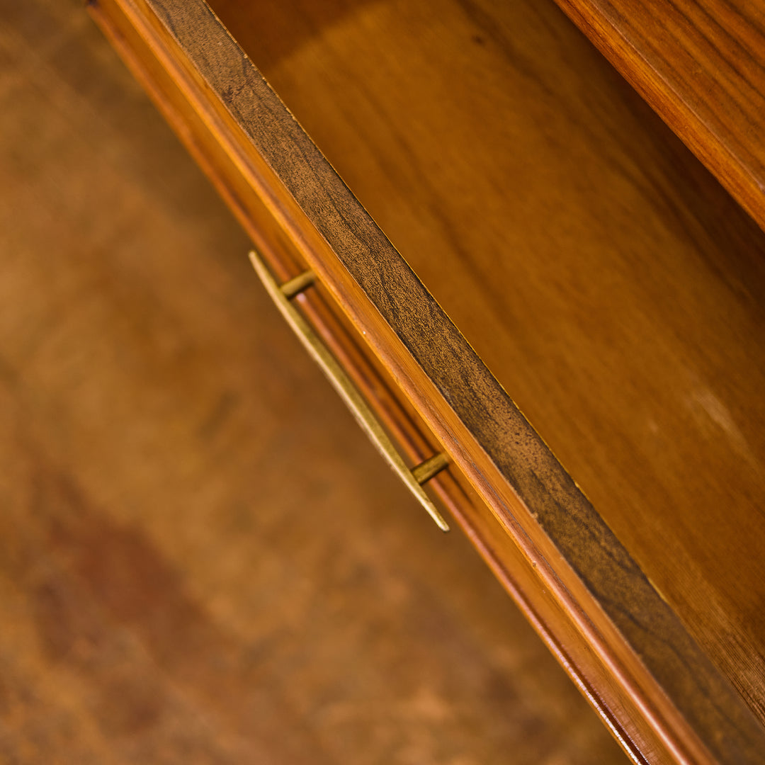 Mid - Century Modern 9 Drawer Dresser detail view 4 - Whats New Furniture - Portland, Oregon