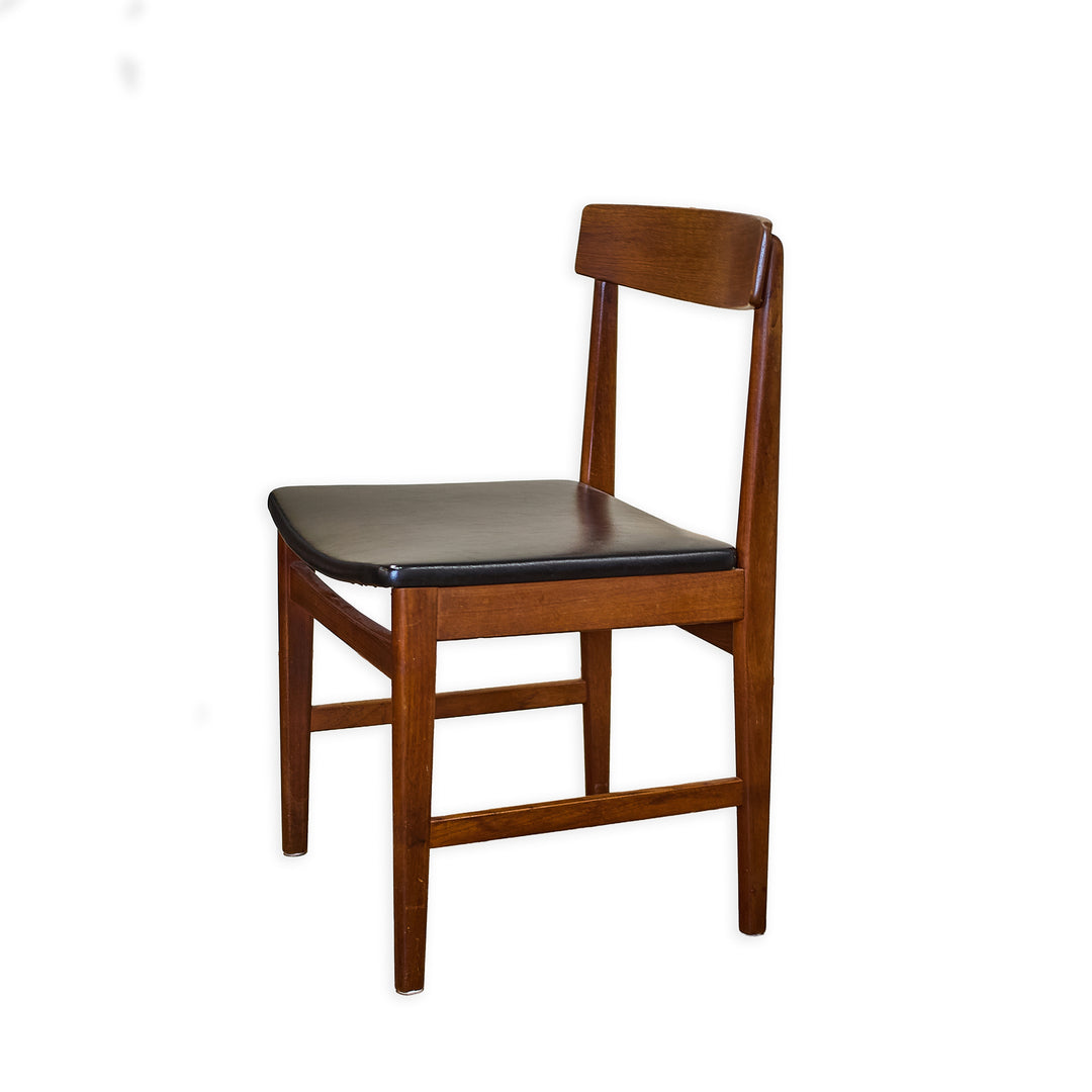 Mid - Century Modern Dining Table with 6 chairs detail view 3 - Whats New Furniture - Portland, Oregon