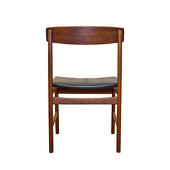 Mid - Century Modern Dining Table with 6 chairs detail view 4 - Whats New Furniture - Portland, Oregon