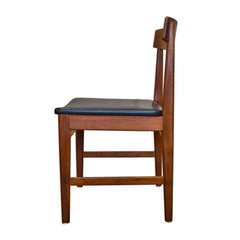 Mid - Century Modern Dining Table with 6 chairs detail view 5 - Whats New Furniture - Portland, Oregon