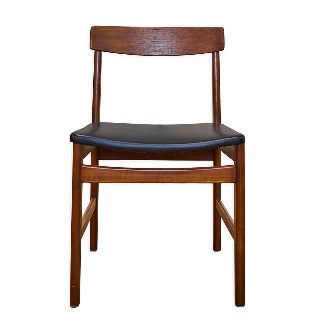 Mid - Century Modern Dining Table with 6 chairs detail view 6 - Whats New Furniture - Portland, Oregon