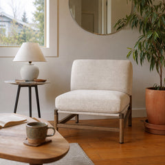 Memphis Chair styled in Portland Montavilla cottage living room - Whats New Furniture