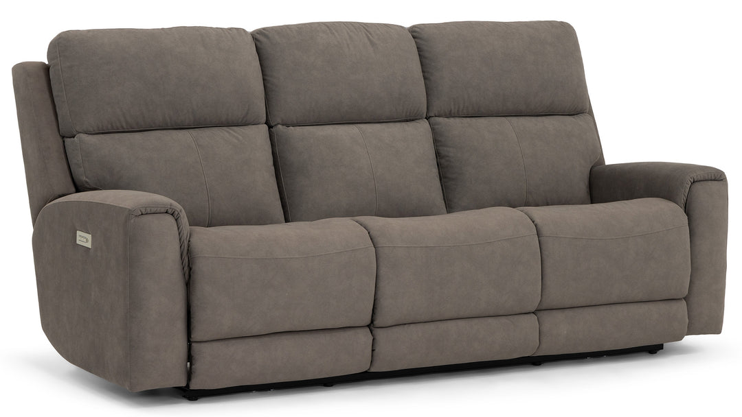 Metolius power reclining sofa by Stanton, made in Canby Oregon