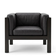 Black Metro Armchair - consignment furniture Portland