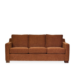 Metro Transitional Sofa in Nexus Toffee side angle - transitional sofa by Stylus - Whats New Furniture Portland OR