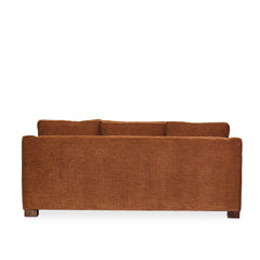 Metro Transitional Sofa in Nexus Toffee corner detail - transitional sofa by Stylus - Whats New Furniture Portland OR