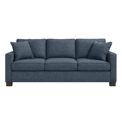 Metro Transitional Sofa in Nexus Toffee fabric detail - transitional sofa by Stylus - Whats New Furniture Portland OR