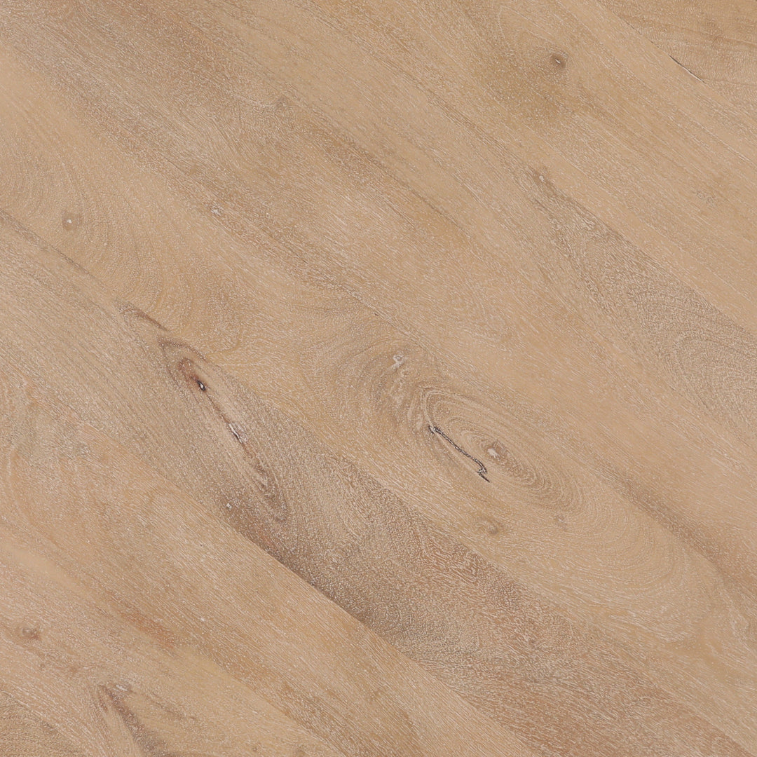 Meylin Coffee Table - Light Natural Mango Wood wood construction detail 1 - Coffee Tables by Dovetail - Whats New Furniture Portland OR