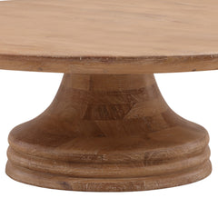 Meylin Coffee Table - Light Natural Mango Wood wood construction detail 2 - Coffee Tables by Dovetail - Whats New Furniture Portland OR