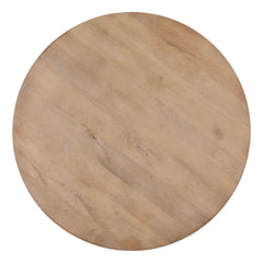 Meylin Coffee Table - Light Natural Mango Wood overhead view - Coffee Tables by Dovetail - Whats New Furniture Portland OR