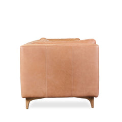 Beckwith Leather Sofa detail view 3 - Whats New Furniture - Portland, Oregon