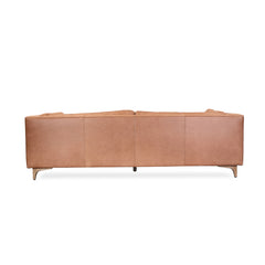Beckwith Leather Sofa detail view 4 - Whats New Furniture - Portland, Oregon