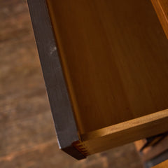 Mid Century Modern 9 Drawer Dresser detail view 3 - Whats New Furniture - Portland, Oregon