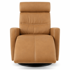 Fjords Milan Quickship Small Recliner, AL Vintage Cognac by Fjords - product view