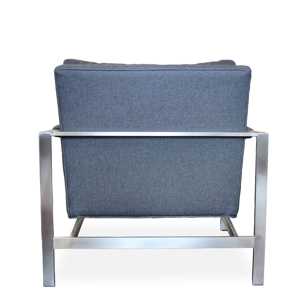Milo Baughman Lounge Chair detail view 3 - Whats New Furniture - Portland, Oregon