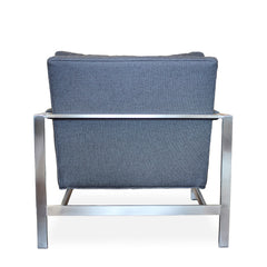 Milo Baughman Lounge Chair detail view 3 - Whats New Furniture - Portland, Oregon