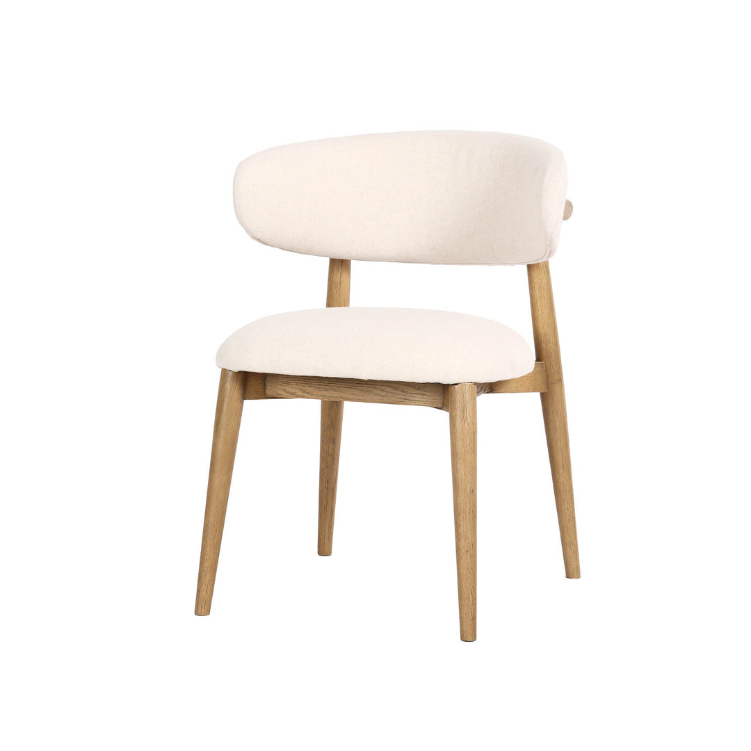 Milo Dining Chair - Savile Flax (TH) - Whats New Furniture Portland OR