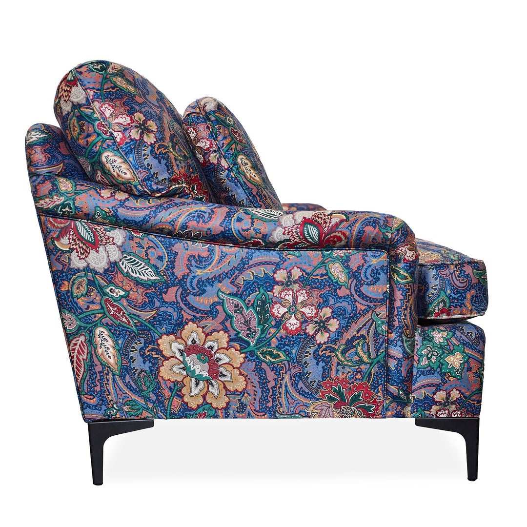 Mixed Upholstered Loveseat detail view 2 - Whats New Furniture - Portland, Oregon